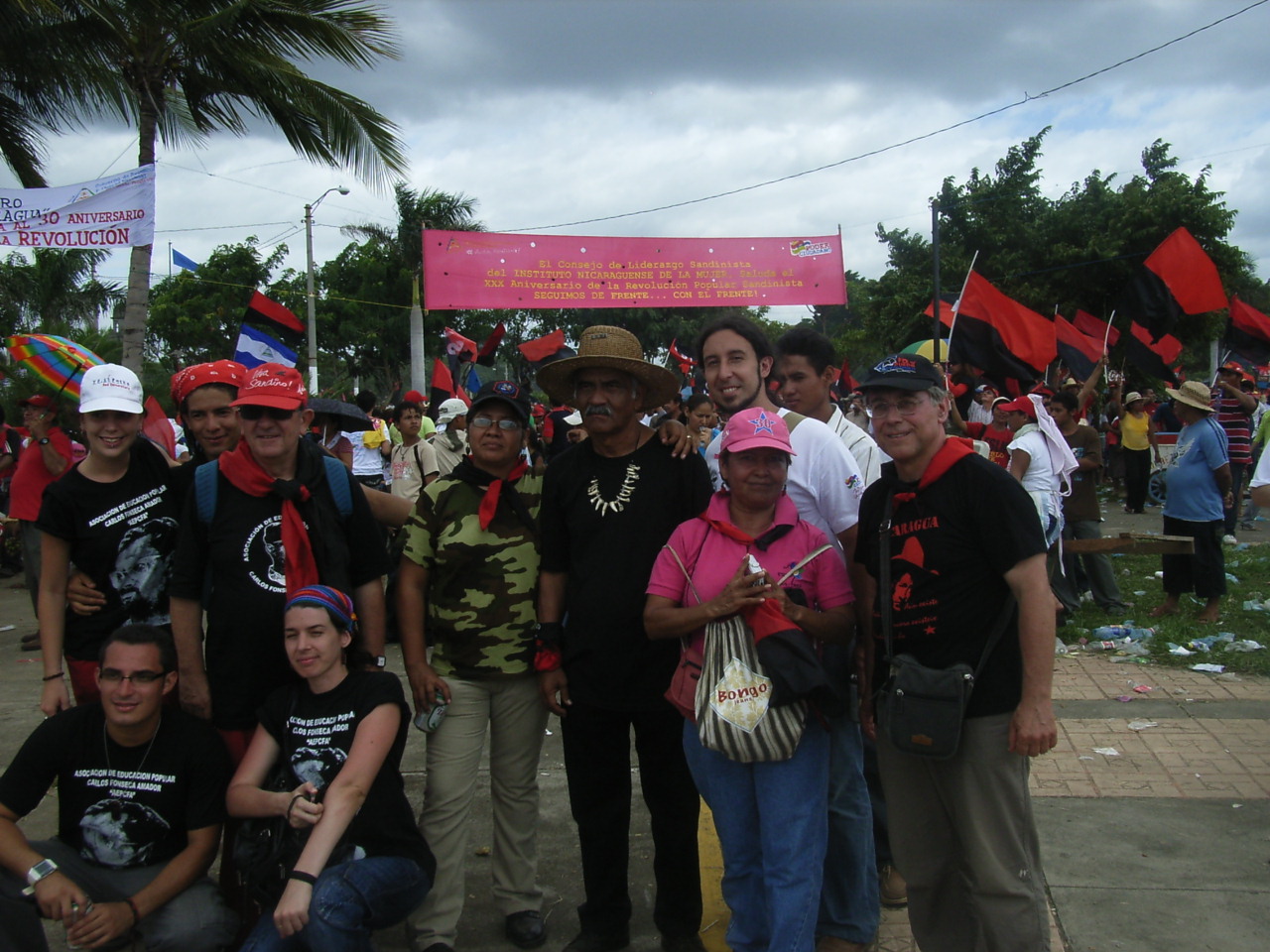 Fotografia manifestació Nicaragua